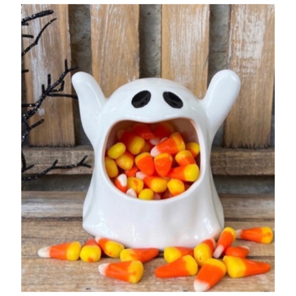 NEW Ghost Candy Dish Sponge Holder 👻